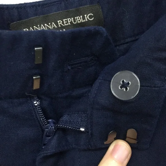 Banana Republic Women’s Pants Martin Fit Size 4 Dark Blue Like-NEW - Picture 4 of 5